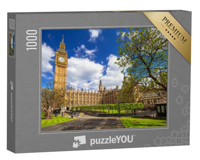 Puzzle 1000 Teile „Big Ben und der Palace of Westminster, Wahrzeichen von London“