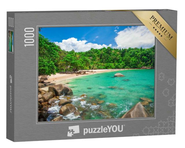 Puzzle 1000 Teile „Wunderschöner Sandstrand, Khao Lak, Thailand“