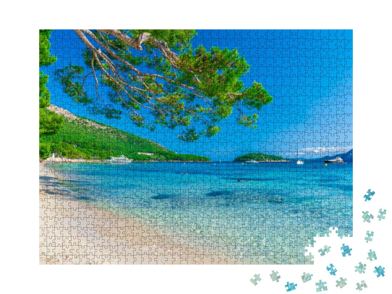 Puzzle 1000 Teile „Playa de Formentor, Palma de Mallorca, Spanien“