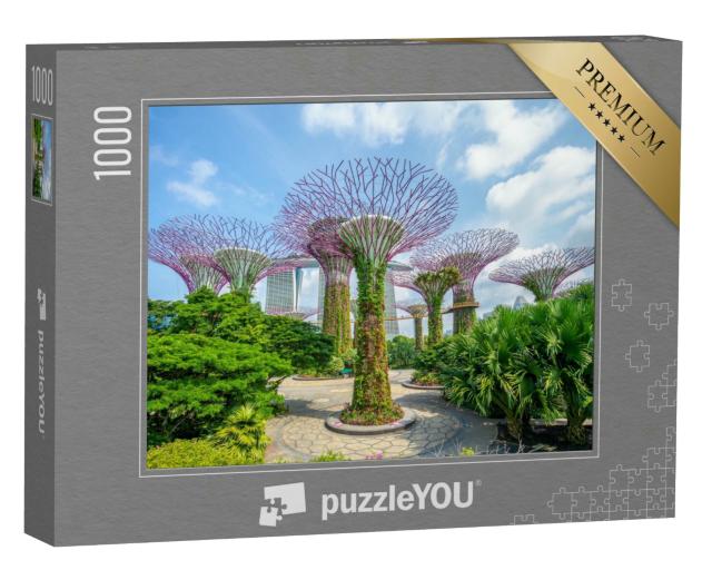 Puzzle 1000 Teile „Gardens by the Bay in Singapur“