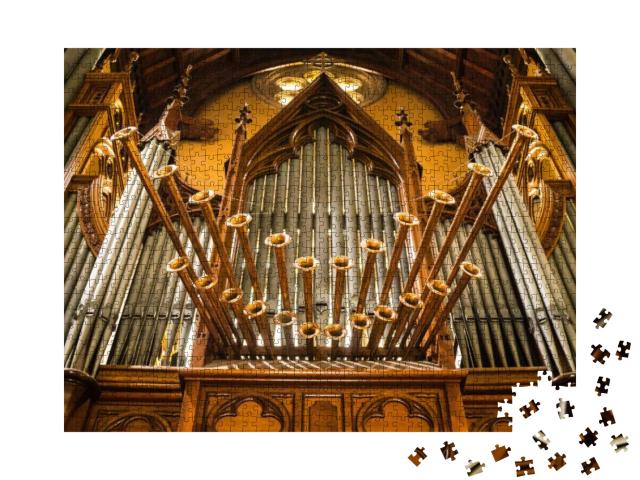 Puzzle 1000 Teile „Orgel in einer Kirche“