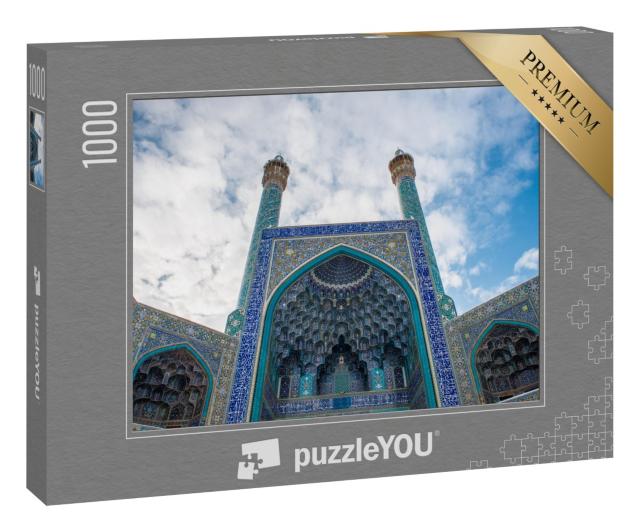 Puzzle 1000 Teile „Eingang zur Schah-Moschee in Isfahan, Iran“