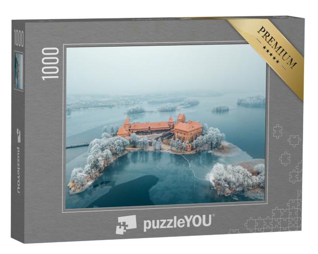 Puzzle 1000 Teile „Garnisonsturms von Gedimina, Altstadt von Vilnius, Litauen“