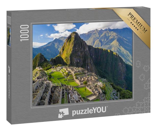 Puzzle 1000 Teile „Machu Picchu, Weltkulturerbe, Peru“