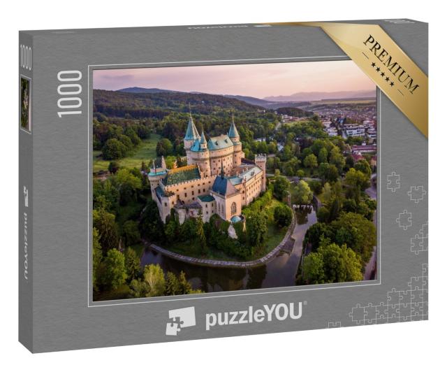 Puzzle 1000 Teile „Beeindruckendes Schloss Bojnice in der Slowakei“