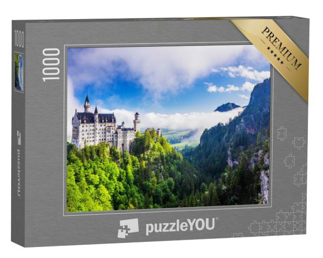 Puzzle 1000 Teile „Schloss Neuschwanstein bei Füssen in Bayern“