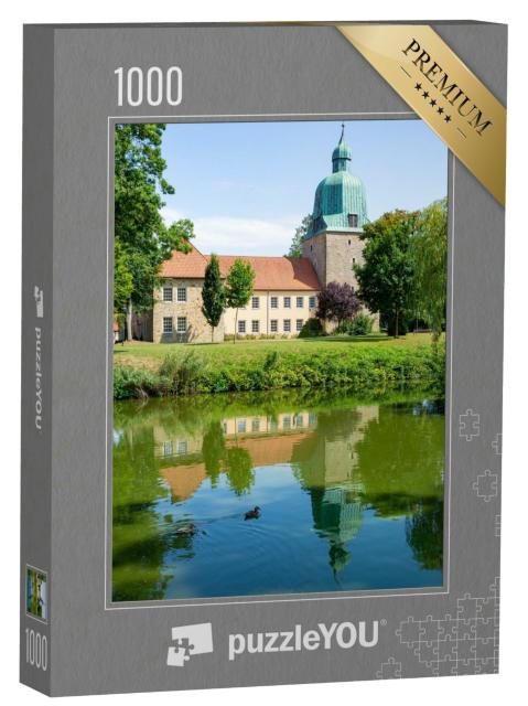 Puzzle 1000 Teile „Schloss in Fürstenau, Niedersachsen“