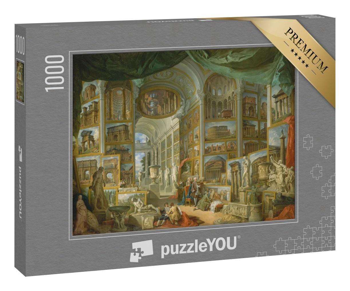 Puzzle 1000 Teile „Giovanni Paolo Panini - Altes Rom“