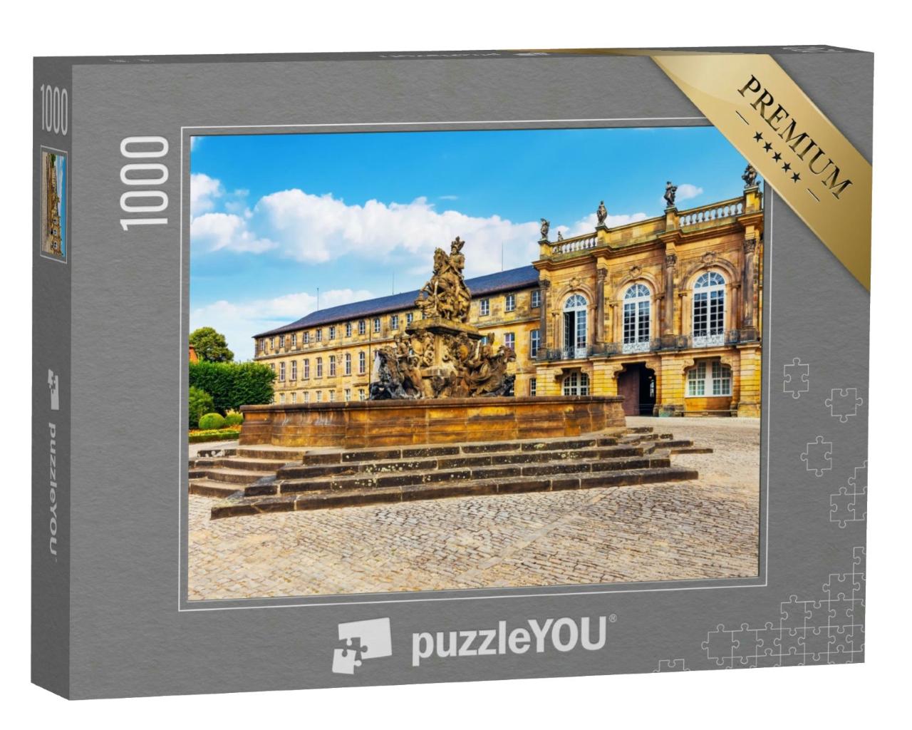 Puzzle 1000 Teile „Sommerliche Szenerie von Bayreuth, Bayern, Deutschland“