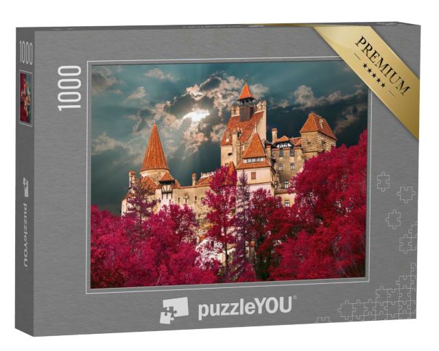 Puzzle 1000 Teile „Schlosses des Grafen Dracula nahe der Stadt Bran“