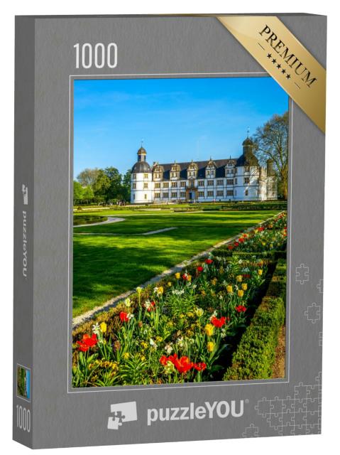 Puzzle 1000 Teile „Schloss Neuhaus nahe Paderborn, Deutschland“