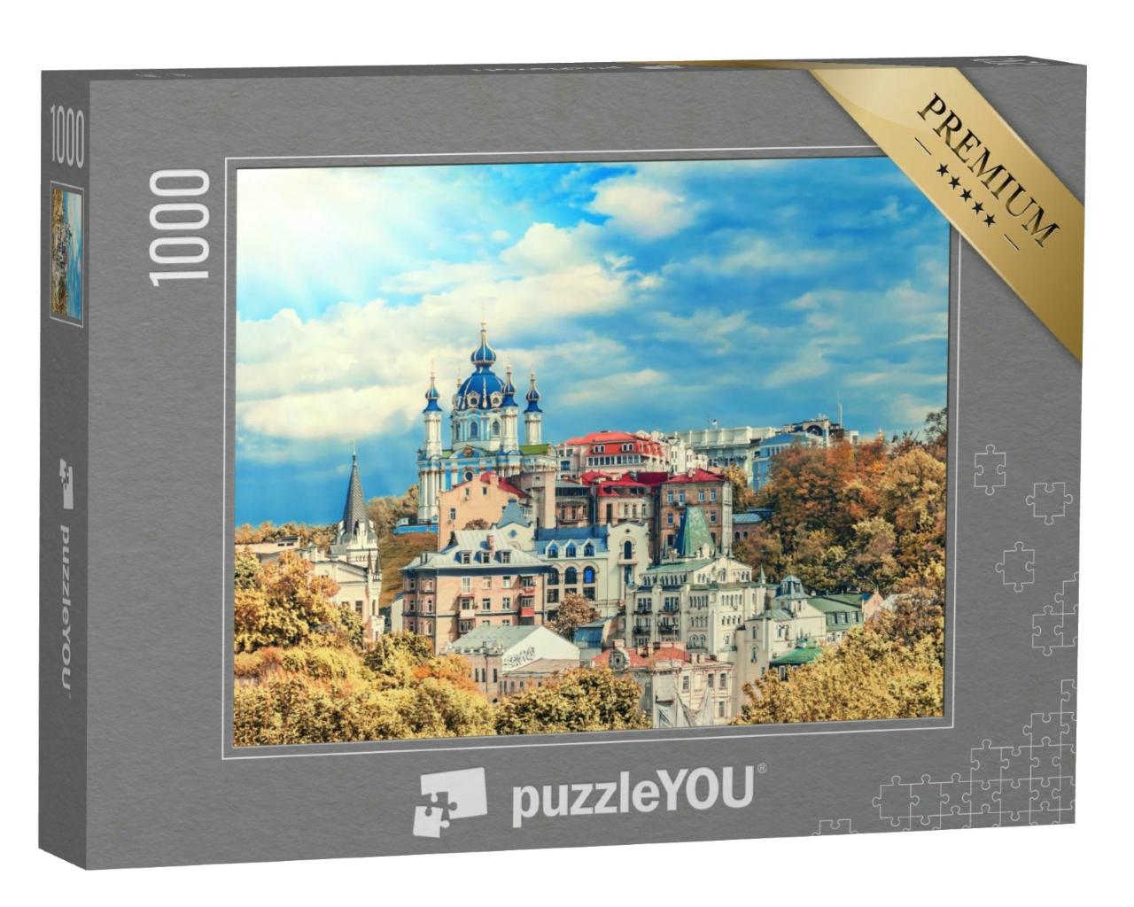 Puzzle 1000 Teile „Sophia: Kathedrale von Kiew, Ukraine“