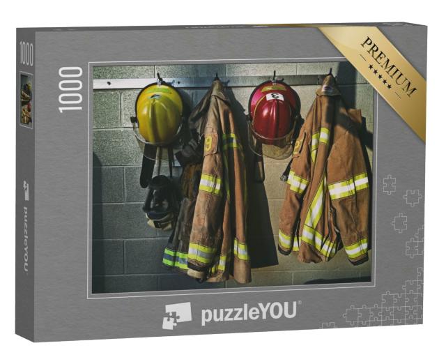 Puzzle 1000 Teile „Feuerwehrausrüstung“
