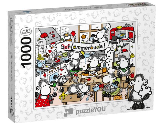 Puzzle 1000 Teile „sheepworld Schlämmerbude 2“