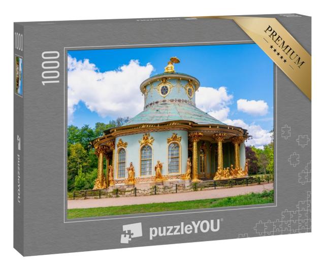 Puzzle 1000 Teile „Chinesisches Teehaus, Park Sanssouci, Potsdam, Deutschland“