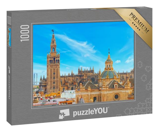 Puzzle 1000 Teile „Die Kathedrale von Sevilla, Spanien“