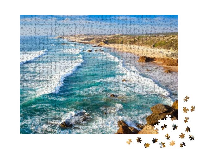 Puzzle 1000 Teile „Wunderschöne Westküste Portugals“