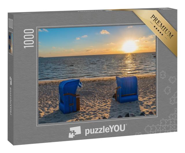 Puzzle 1000 Teile „Strand auf Föhr“