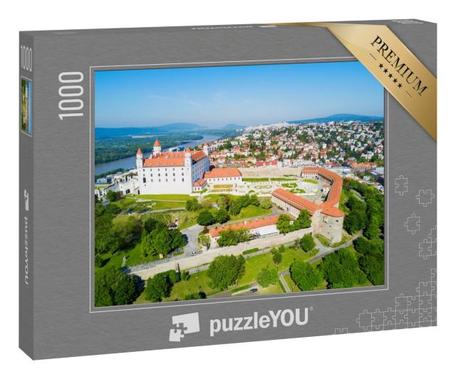 Puzzle 1000 Teile „Bratislava Burg in der gleichnamigen Hauptsstadt der Slowakei“