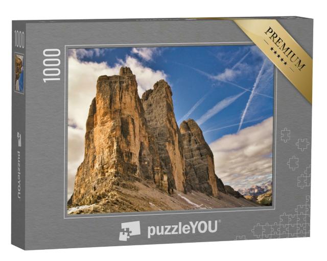 Puzzle 1000 Teile „Drei Zinnen von Lavaredo, Dolomiten, Italien“