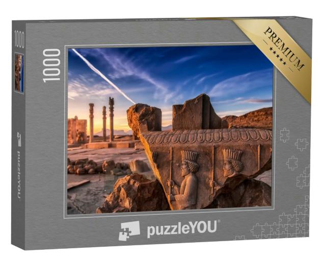 Puzzle 1000 Teile „Persepolis: zeremonielle Hauptstadt des Achämenidenreiches, heutiger Iran“