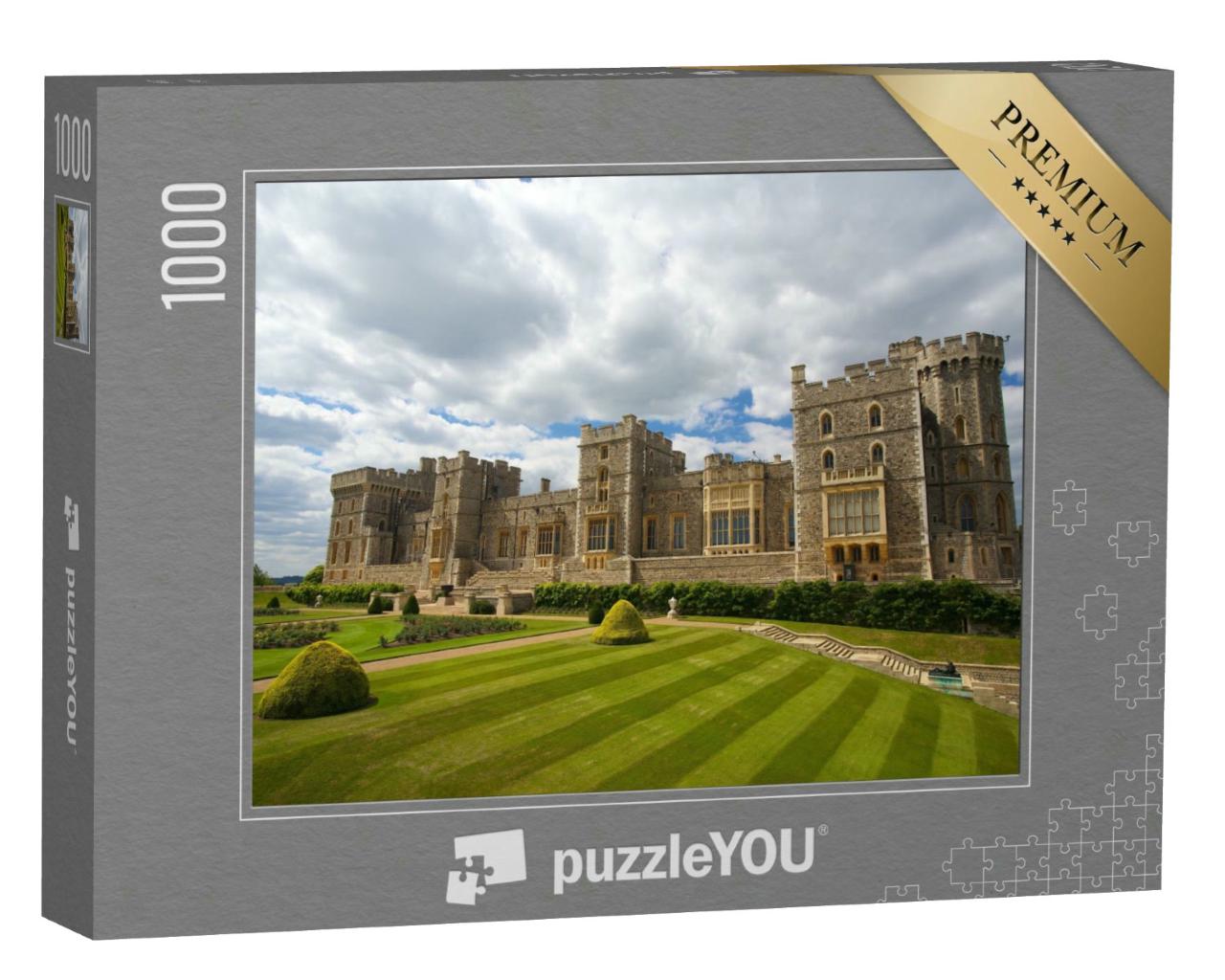 Puzzle 1000 Teile „Schloss Windsor bei London, Großbritannien“