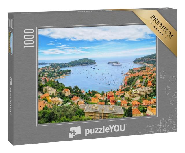 Puzzle 1000 Teile „Côte d'Azur bei Nizza, Frankreich“
