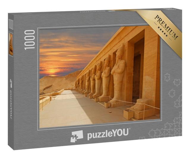 Puzzle 1000 Teile „Tal der Könige im alten Theben, heute Luxor, am Morgen, Ägypten“
