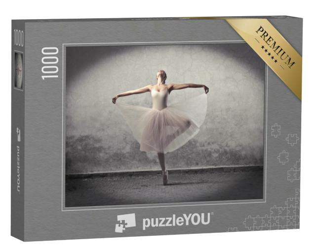 Puzzle 1000 Teile „Schöne Ballerina tanzt“