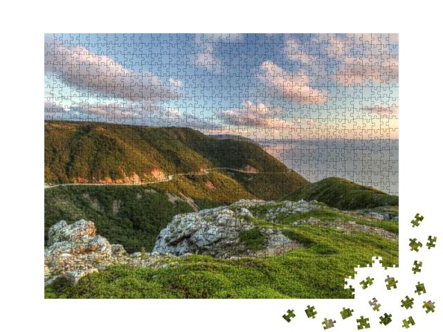 Puzzle 1000 Teile „Cape Breton Highlands National Park, Nova Scotia“