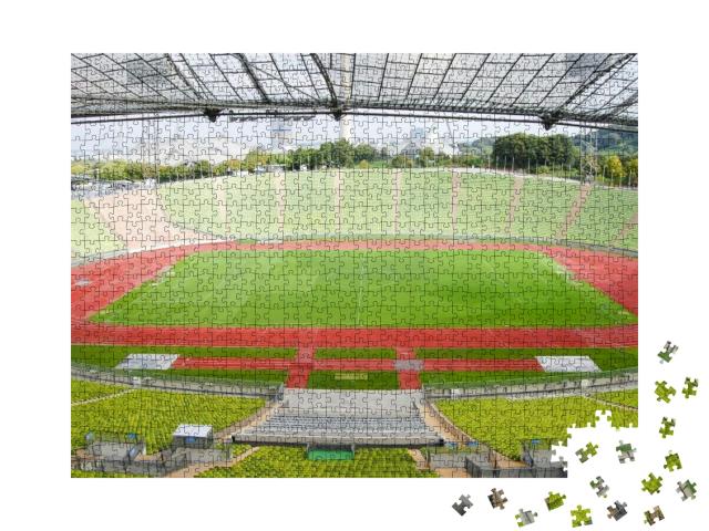 Puzzle 1000 Teile „Olympiastadion, München“