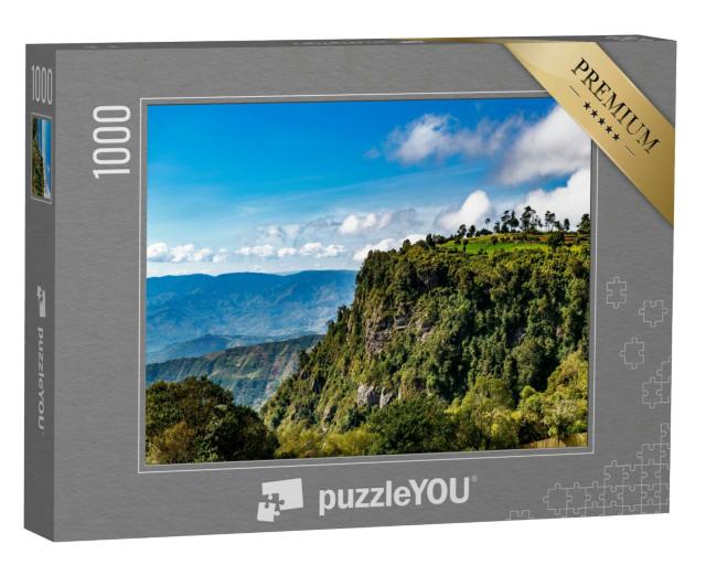 Puzzle 1000 Teile „Berge des Great Rift Valley, Kenia, Afrika“