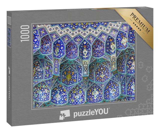 Puzzle 1000 Teile „Detail-Architektur der Scheich-Lotfollah-Moschee in Isfahan, Iran“