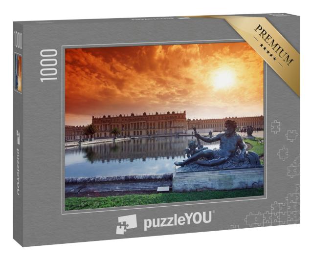 Puzzle 1000 Teile „Waschbecken und Statue im Schloss von Versailles“