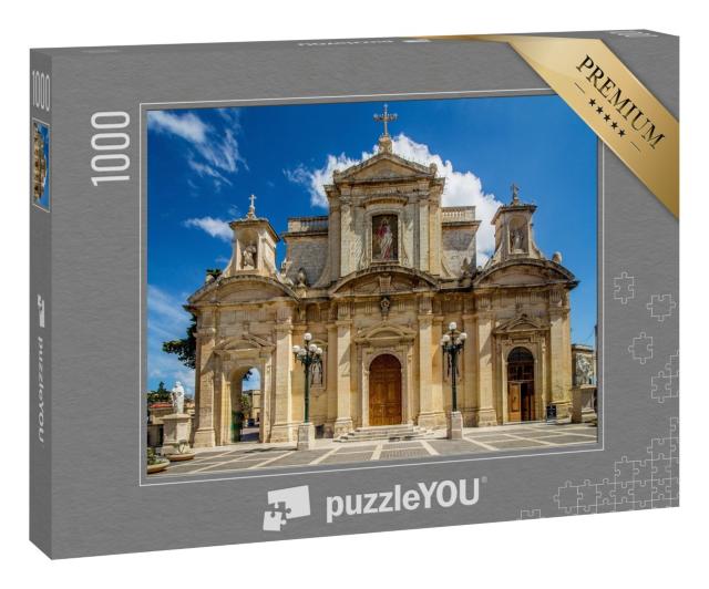 Puzzle 1000 Teile „Foto der Kirche von Malta Rabat“