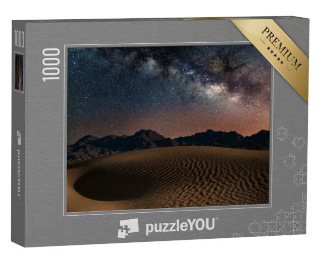 Puzzle 1000 Teile „Galaxie Milchstraße, Al-Ula, Saudi-Arabien“