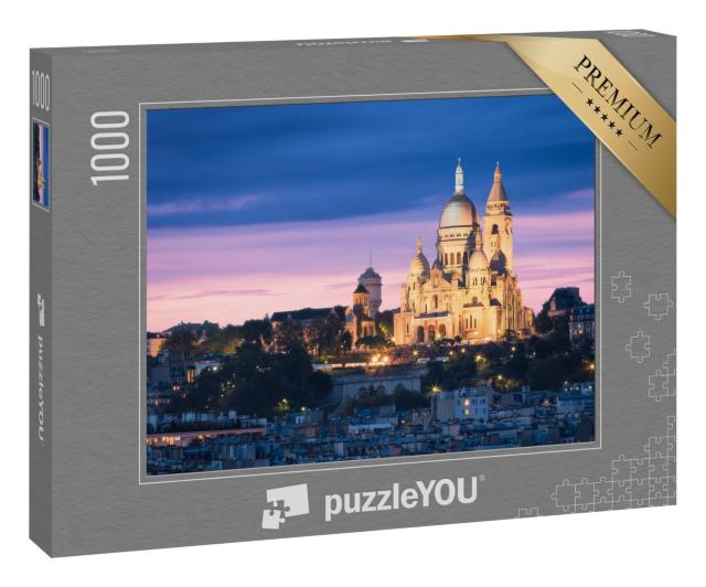 Puzzle 1000 Teile „Basilika Sacre Cœur, Montmartre, Paris“