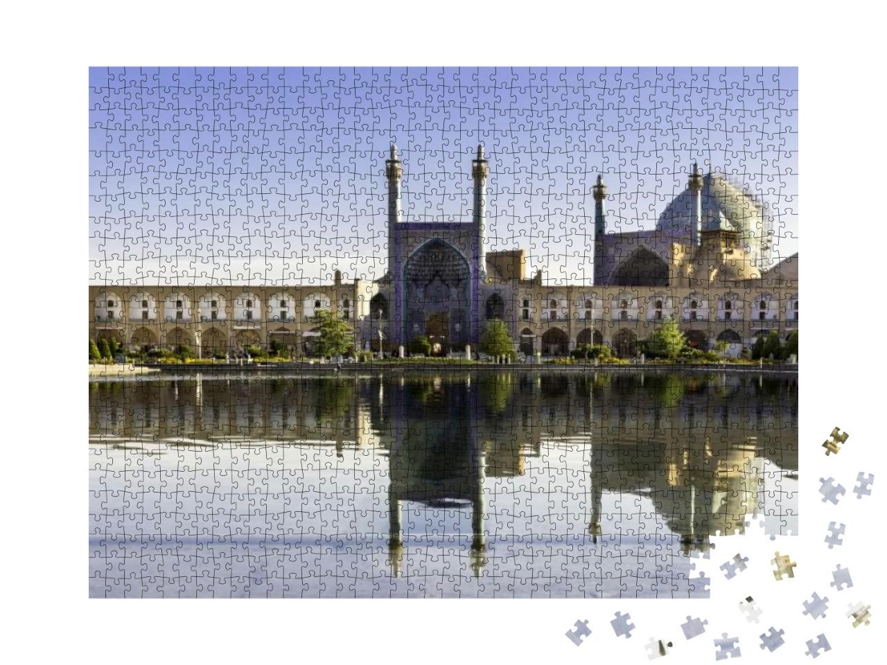 Puzzle 1000 Teile „Iran: Die prächtige Schah-Moschee in Isfahan“