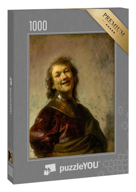 Puzzle 1000 Teile „Rembrandt - Rembrandt lachend“