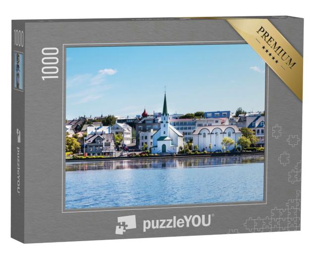 Puzzle 1000 Teile „See-Kai im Stadtzentrum von Rejkavik“