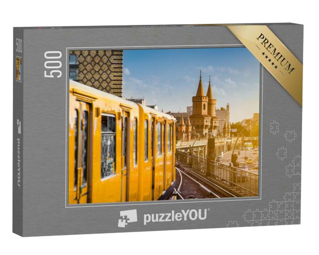 Puzzle 500 Teile „Die Berliner durch Friedrichshain-Kreuzberg“