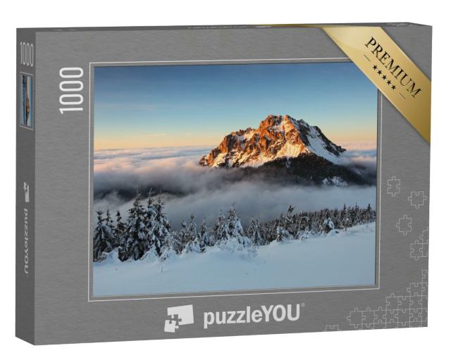 Puzzle 1000 Teile „Der Gipfel des Roszutec im Fatra-Gebirge, Slowakei“