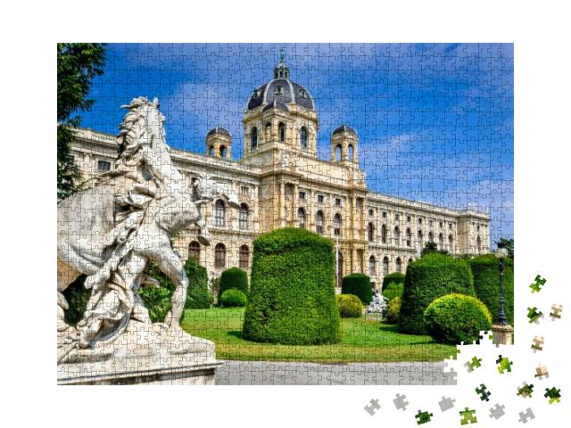 Puzzle 1000 Teile „Wien, Österreich: Naturhistorisches Museum“
