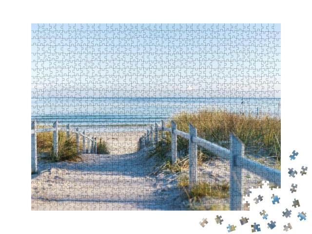 Puzzle 1000 Teile „Ostseestrand auf Deutschlands größter Insel“