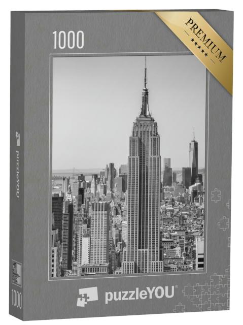 Puzzle 1000 Teile „Skyline von New York City aus der Luft“
