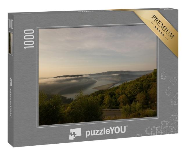 Puzzle 1000 Teile „Blick auf den Edersee im Sommer“