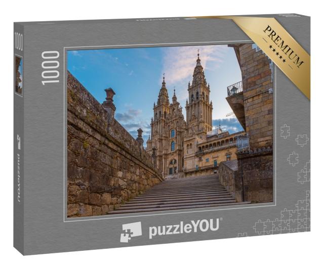 Puzzle 1000 Teile „Pilgerstätte: Kathedrale von Santiago de Compostela“