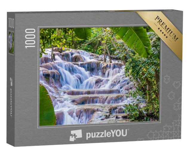 Puzzle 1000 Teile „Dunn's River Falls in Ocho Rios, Jamaika“