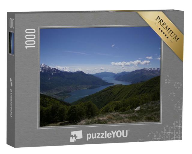 Puzzle 1000 Teile „Lago di Como, der italienischer See“
