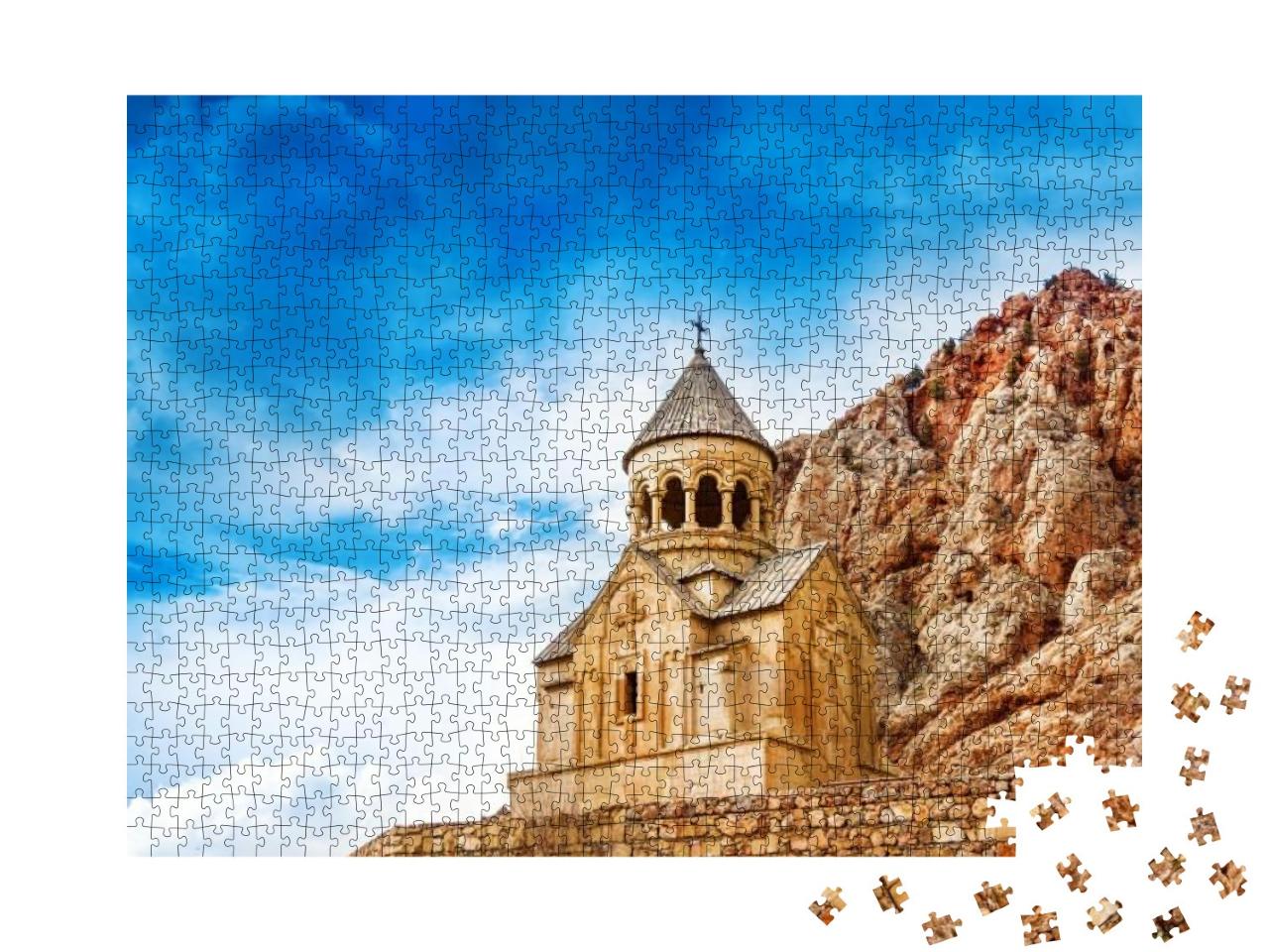 Puzzle 1000 Teile „Noravank Kloster in Armenien“